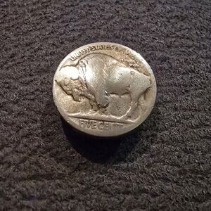 Vintage Buffalo Nickel Coin
